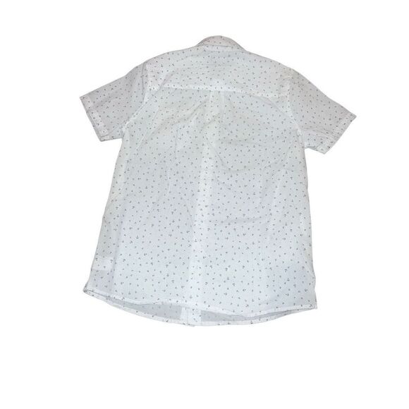French Toast anchor button up short sleeve poplin shirt XL - Picture 3 of 3